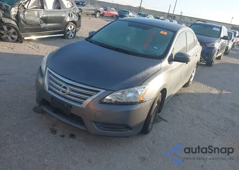 2015 Nissan Sentra Sv from USA, damaged, VIN 3N1AB7AP6FL695490